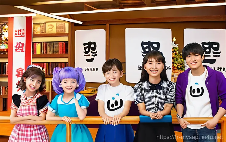 신비아파트 팬덤 이벤트 소개 - **Prompt 1: A Lively Shinbi Apartment Fan Convention in France**
"A bustling, family-friendly fa...