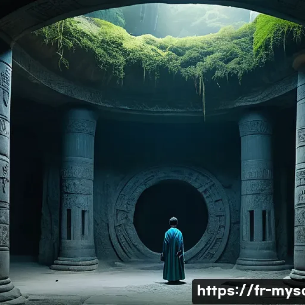 신비아파트 미래 에피소드 예상 - **Prompt: The Ancient Nexus of Shinbi Apartment**
    "A wide shot of Hari, Doori, and Kang-lim stan...